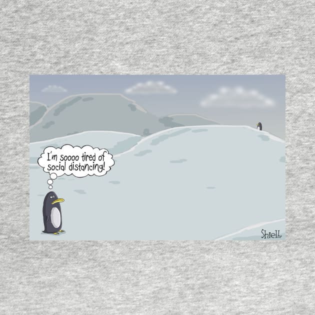 Penguin Self Isolate by macccc8